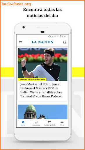 LA NACION y Club LA NACION screenshot