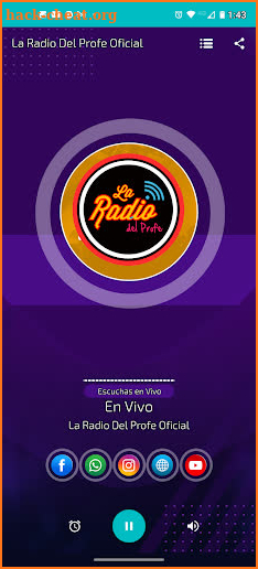 La Radio Del Profe screenshot