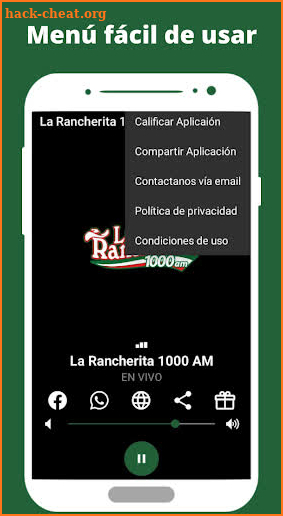 La Rancherita 1000 AM screenshot