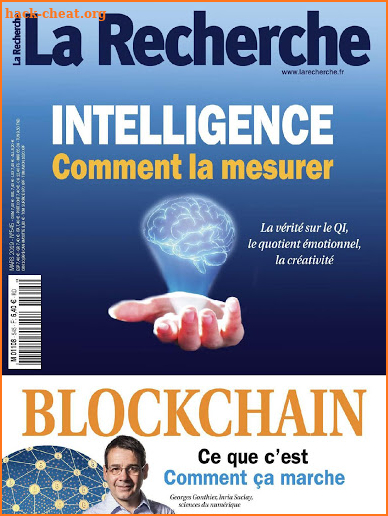 La Recherche Magazine screenshot