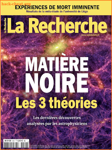 La Recherche Magazine screenshot