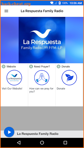La Respuesta Family Radio screenshot
