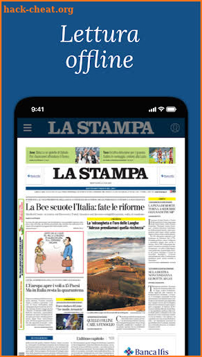 La Stampa screenshot