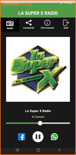 La Super X Radio screenshot