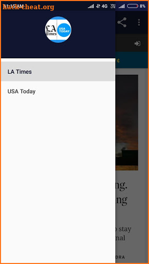 LA Times USA Today News App screenshot