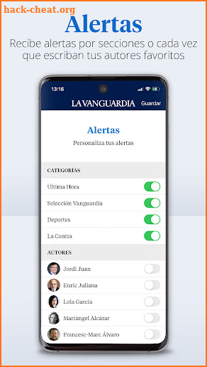 La Vanguardia - News screenshot