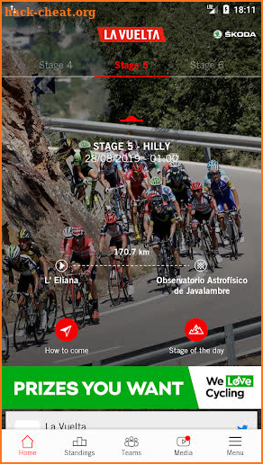La Vuelta19 presented by ŠKODA screenshot