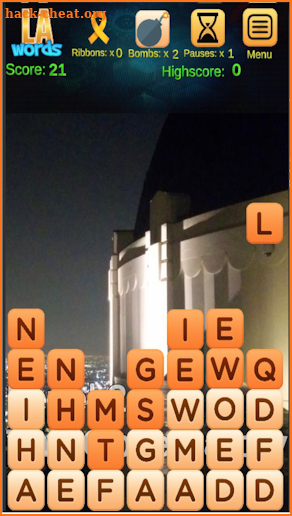 LA Words Puzzle Game screenshot