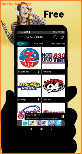 La Zeta 93 Puerto Rico Zeta 93 FM screenshot