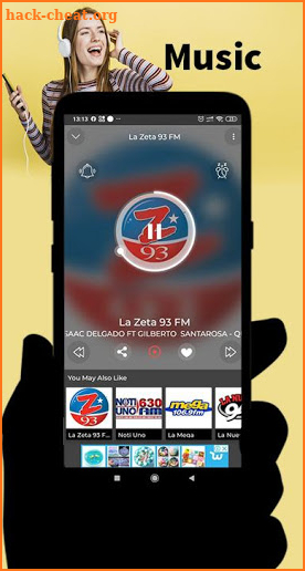 La Zeta 93 Puerto Rico Zeta 93 FM screenshot