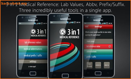 Lab Values + Medical Reference screenshot