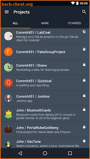 LabCoat for GitLab screenshot