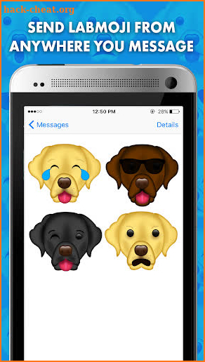 LabMoji - Labrador Emoji screenshot