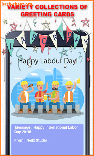Labor Day Greeting Cards HD screenshot