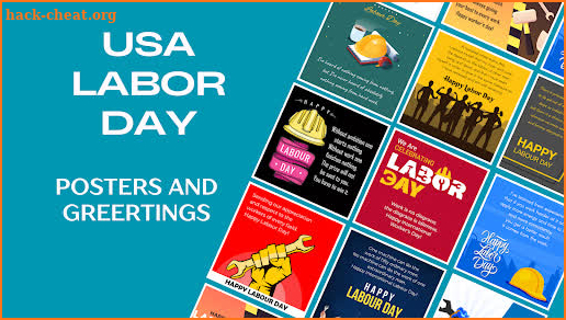 Labor Day USA Wishes Poster screenshot