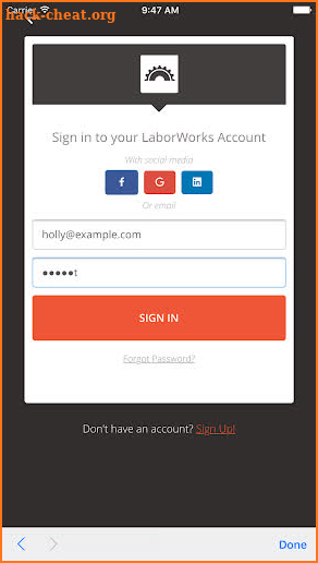 Laborworks screenshot