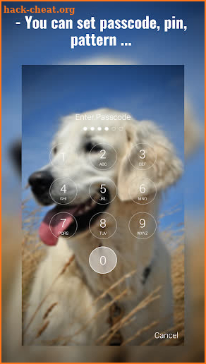 Labrador Lock Screen screenshot