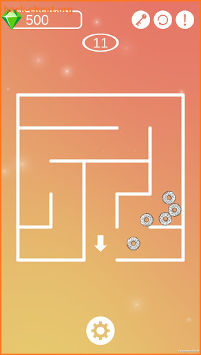 Labyrinth: Find an outlet Maze Game screenshot