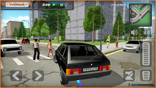 Lada 2109 Russian Car Driver screenshot