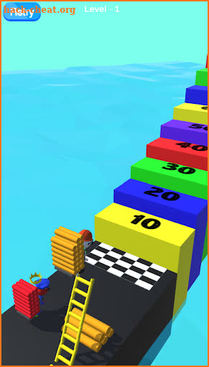 Ladder Race Marathon 3D screenshot