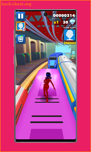 Lady Endless Castle jump V3: cat runner noir jogos screenshot