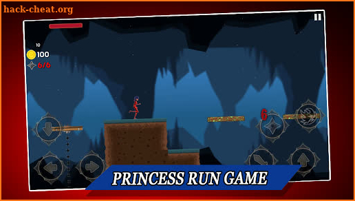Lady Princess Run Game screenshot