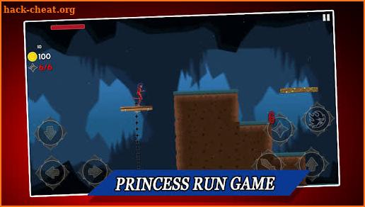 Lady Princess Run Game screenshot