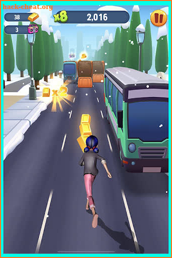 Lady Subway Girl Bug 3D screenshot