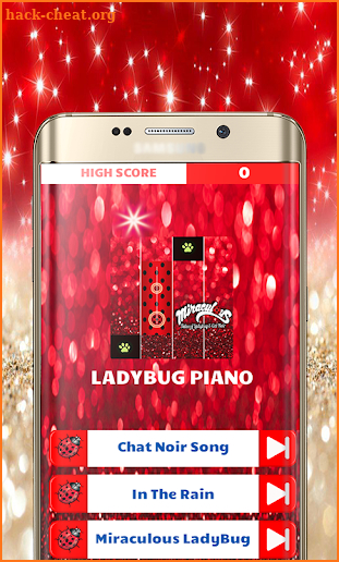Ladybug & Chat Noir Piano Tiles screenshot