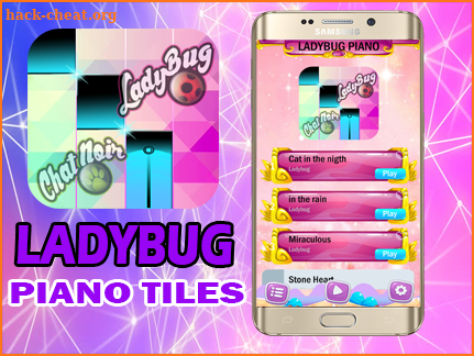 Ladybug Catnoir Piano Magic screenshot