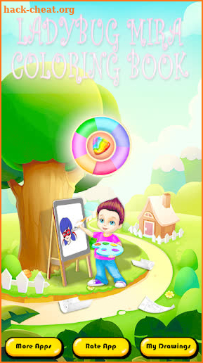 Ladybug Coloring & Drawing Book For Kids screenshot