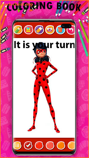 LadyBug Coloring Book screenshot