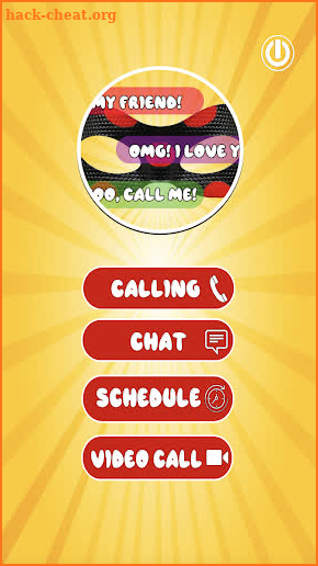 ladybug fake video call - chat & voice call screenshot