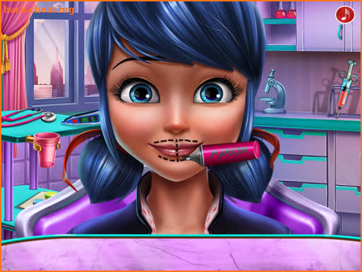 ladybug lips injection - game injection doctor screenshot