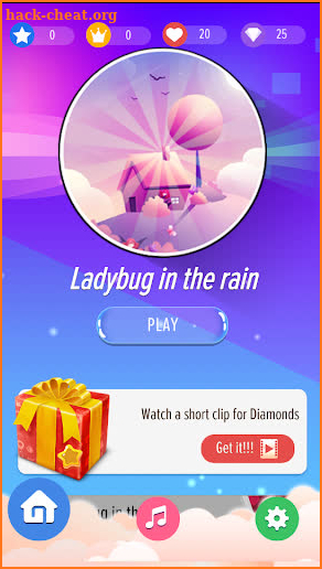 🐞 ladybug Piano cat Game screenshot
