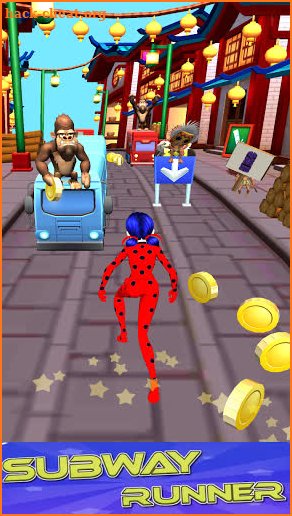 Ladybug Run Princess Endless 3D screenshot