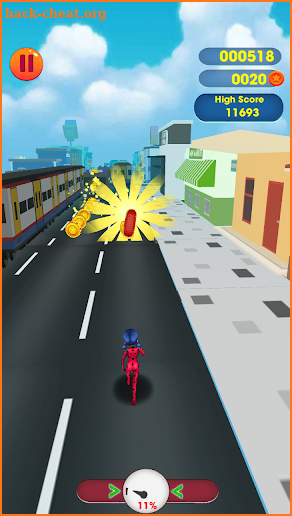 LadyBug Subway Run screenshot