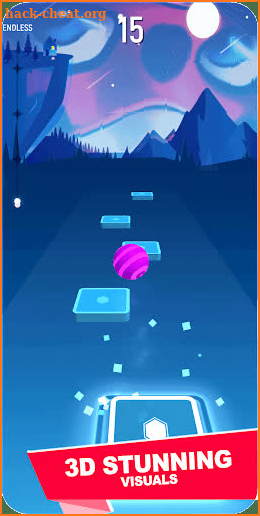 Ladybug Tiles Hop Music Game screenshot