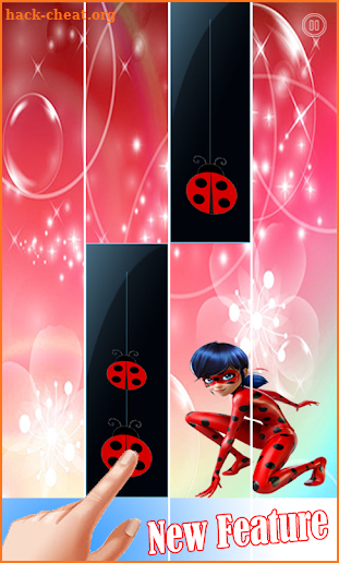 Ladybug Tiles Piano Game screenshot