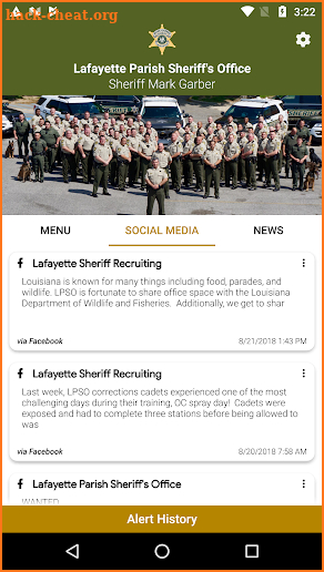 Lafayette Sheriff screenshot