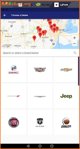LaFontaine Automotive Group screenshot