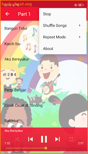 Lagu Anak TK TPA PAUD Terlengkap Offline screenshot
