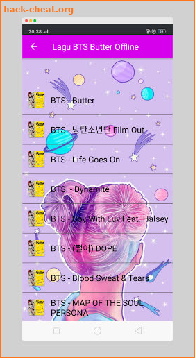 Lagu BTS 'Butter' Offline screenshot