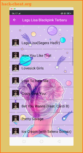 Lagu Lisa (Blackpink) Offline screenshot
