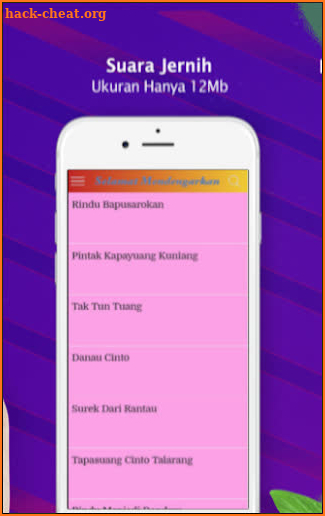 Lagu Minang Terlengkap Offline screenshot