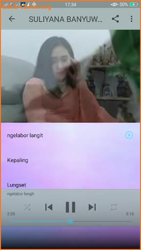 Lagu Suliana Banyuwangi Offline screenshot