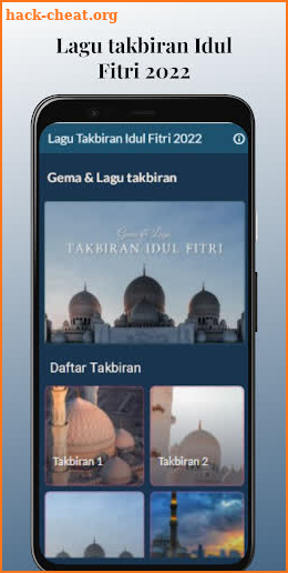 Lagu Takbiran Idul Fitri 2022 screenshot