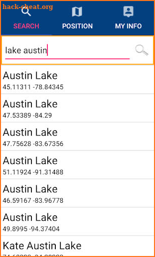 Lake Austin - Texas GPS Map Navigator screenshot