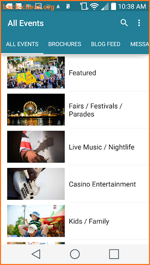 Lake Charles Events screenshot
