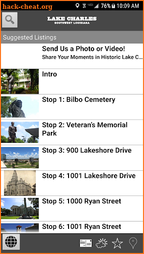 Lake Charles Historic Tour screenshot